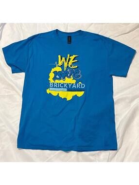 Blue "We Love Brickyard Healthcare" T Shirt